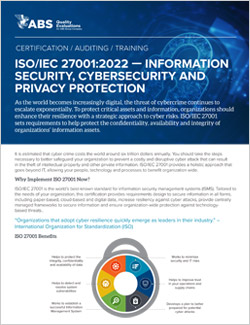 ISO 27001 Certification